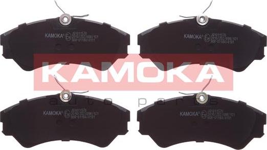 Kamoka JQ1011570 - Brake Pad Set, disc brake autospares.lv