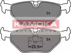 Kamoka JQ1011156 - Brake Pad Set, disc brake autospares.lv