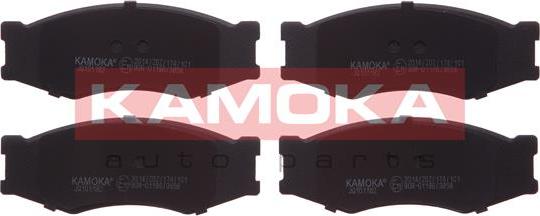 Kamoka JQ101182 - Brake Pad Set, disc brake autospares.lv