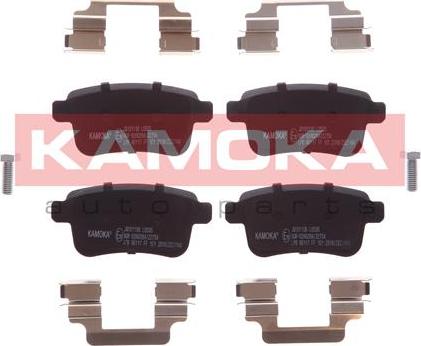 Kamoka JQ101136 - Brake Pad Set, disc brake autospares.lv