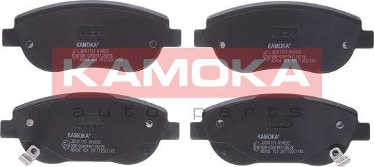 Kamoka JQ101131 - Brake Pad Set, disc brake autospares.lv