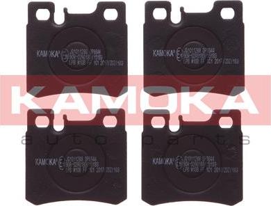 Kamoka JQ1011288 - Brake Pad Set, disc brake autospares.lv