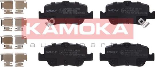 Kamoka JQ1018096 - Brake Pad Set, disc brake autospares.lv