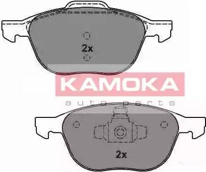 Kamoka JQ1018124 - Brake Pad Set, disc brake autospares.lv