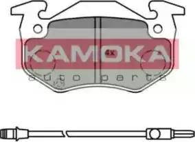 Kamoka JQ101880 - Brake Pad Set, disc brake autospares.lv