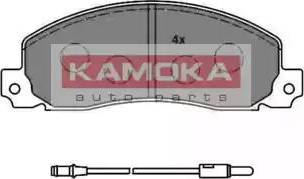 Kamoka JQ101828 - Brake Pad Set, disc brake autospares.lv