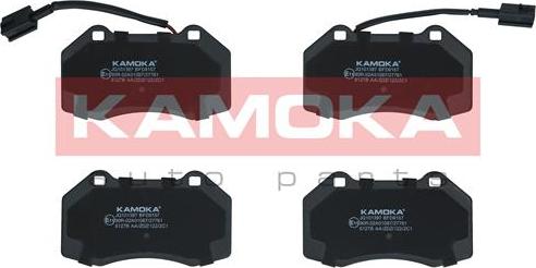 Kamoka JQ101397 - Brake Pad Set, disc brake autospares.lv