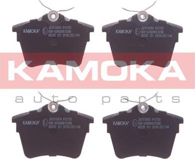 Kamoka JQ1013454 - Brake Pad Set, disc brake autospares.lv