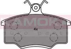 Kamoka JQ101350 - Brake Pad Set, disc brake autospares.lv