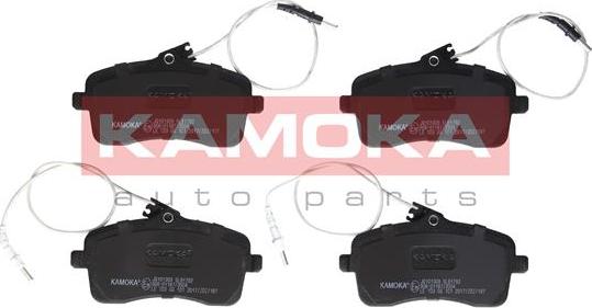 Kamoka JQ101309 - Brake Pad Set, disc brake autospares.lv