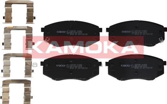 Kamoka JQ101301 - Brake Pad Set, disc brake autospares.lv