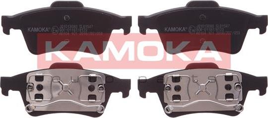 Kamoka JQ1013080 - Brake Pad Set, disc brake autospares.lv