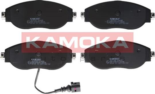 Kamoka JQ101307 - Brake Pad Set, disc brake autospares.lv