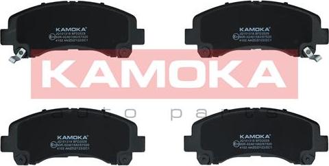 Kamoka JQ101316 - Brake Pad Set, disc brake autospares.lv