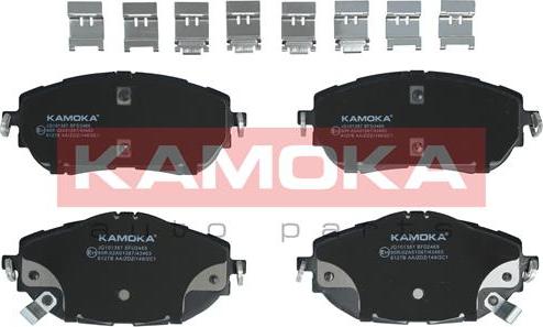 Kamoka JQ101387 - Brake Pad Set, disc brake autospares.lv