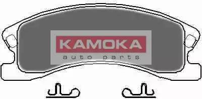 Kamoka JQ1013318 - Brake Pad Set, disc brake autospares.lv