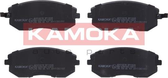 Kamoka JQ1013278 - Brake Pad Set, disc brake autospares.lv