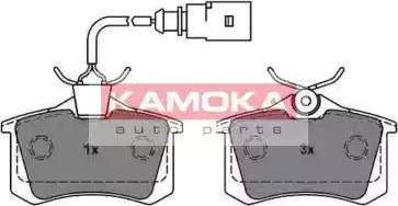 Kamoka JQ1012962 - Brake Pad Set, disc brake autospares.lv