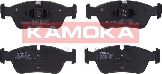 Kamoka JQ101291 - Brake Pad Set, disc brake autospares.lv