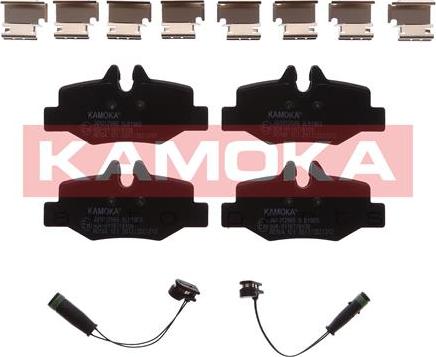 Kamoka JQ1012988 - Brake Pad Set, disc brake autospares.lv