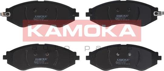 Kamoka JQ101257 - Brake Pad Set, disc brake autospares.lv