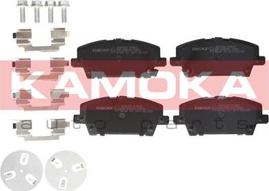 Kamoka JQ101260 - Brake Pad Set, disc brake autospares.lv