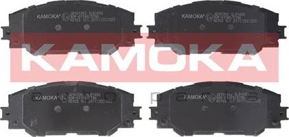 Kamoka JQ101262 - Brake Pad Set, disc brake autospares.lv