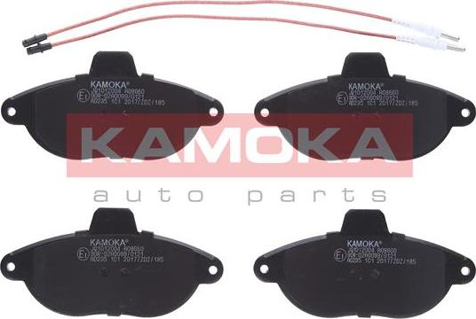 Kamoka JQ1012004 - Brake Pad Set, disc brake autospares.lv