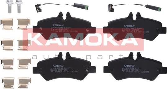 Kamoka JQ1012088 - Brake Pad Set, disc brake autospares.lv