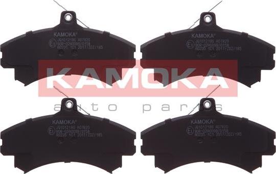 Kamoka JQ1012186 - Brake Pad Set, disc brake autospares.lv