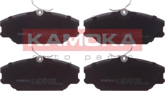 Kamoka JQ1012840 - Brake Pad Set, disc brake autospares.lv