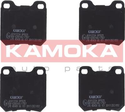 Kamoka JQ1012234 - Brake Pad Set, disc brake autospares.lv