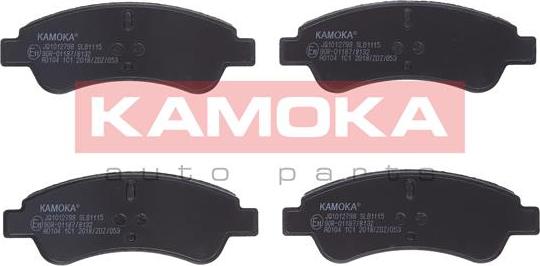 Kamoka JQ1012798 - Brake Pad Set, disc brake autospares.lv