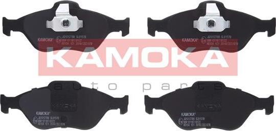 Kamoka JQ1012788 - Brake Pad Set, disc brake autospares.lv