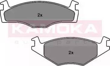 Kamoka JQ101784 - Brake Pad Set, disc brake autospares.lv