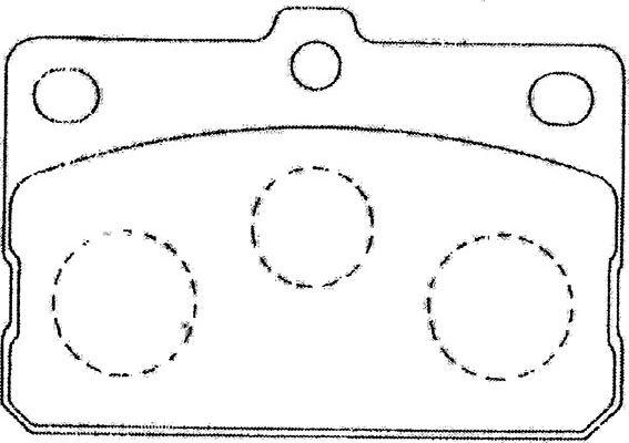 Kavo Parts BP-9091 - Brake Pad Set, disc brake autospares.lv