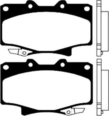 Kavo Parts BP-9029 - Brake Pad Set, disc brake autospares.lv