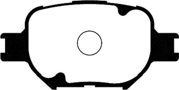Kavo Parts BP-9073 - Brake Pad Set, disc brake autospares.lv