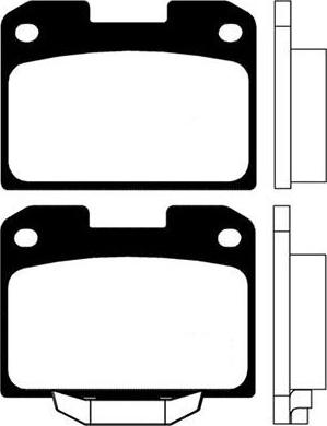 Ashuki C009-85 - Brake Pad Set, disc brake autospares.lv