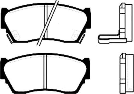 Valeo 9010714 - Brake Pad Set, disc brake autospares.lv