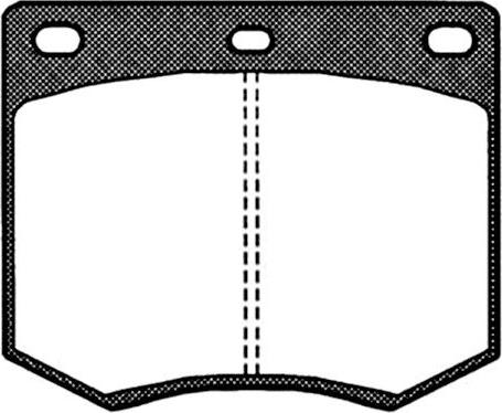 Kavo Parts BP-3010 - Brake Pad Set, disc brake autospares.lv
