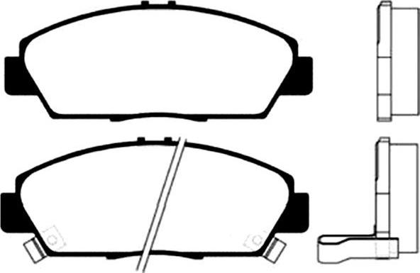 Magneti Marelli 363916061069 - Brake Pad Set, disc brake autospares.lv