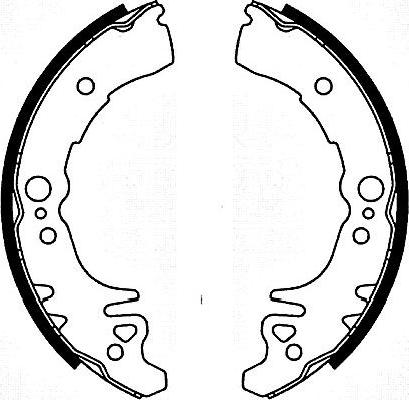 Kavo Parts BS-9937 - Brake Shoe Set autospares.lv