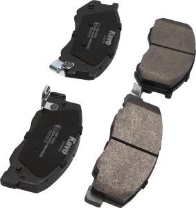 Kavo Parts KBP-9050 - Brake Pad Set, disc brake autospares.lv