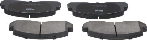 Kavo Parts KBP-9067 - Brake Pad Set, disc brake autospares.lv