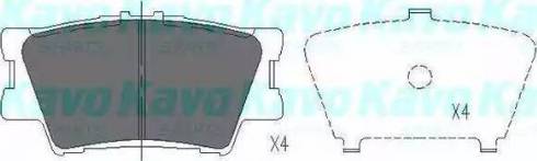 Parts-Mall PKF-016 - Brake Pad Set, disc brake autospares.lv