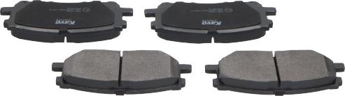 Kavo Parts KBP-9080 - Brake Pad Set, disc brake autospares.lv