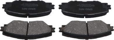 Kavo Parts KBP-9026 - Brake Pad Set, disc brake autospares.lv