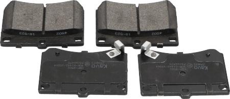 Kavo Parts KBP-4502 - Brake Pad Set, disc brake autospares.lv