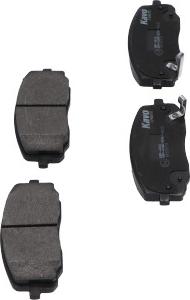 Kavo Parts KBP-4006 - Brake Pad Set, disc brake autospares.lv